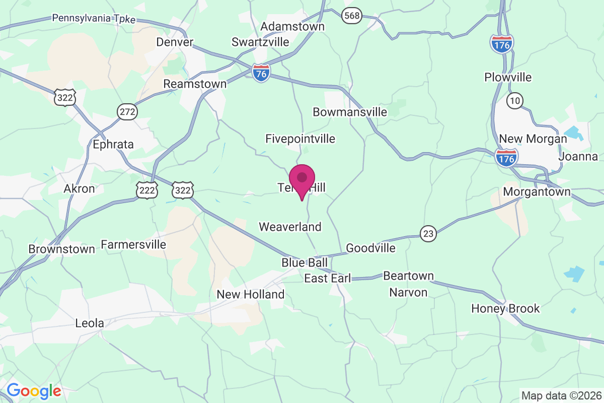 Terre Hill map