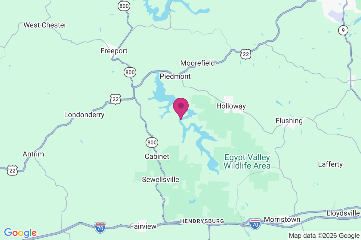 Goodrich Cottage Area map