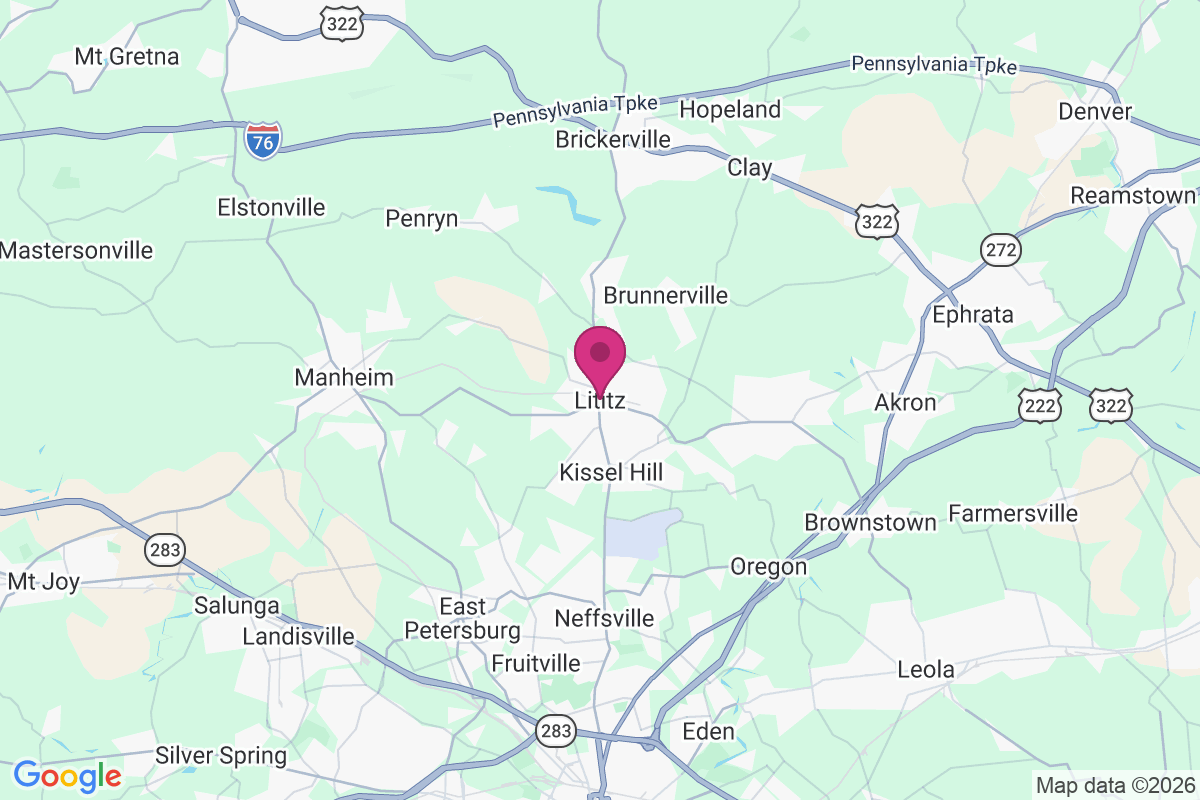 Lititz map