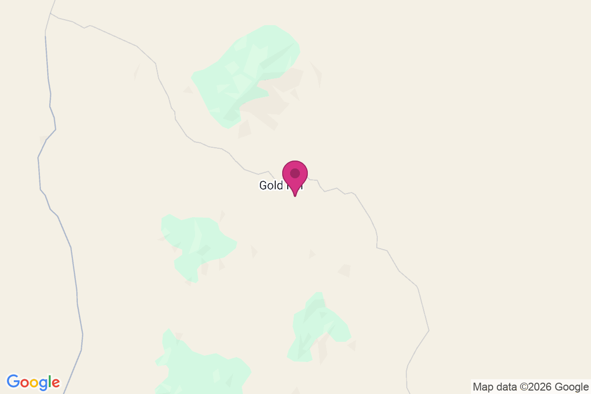 Gold Hill map