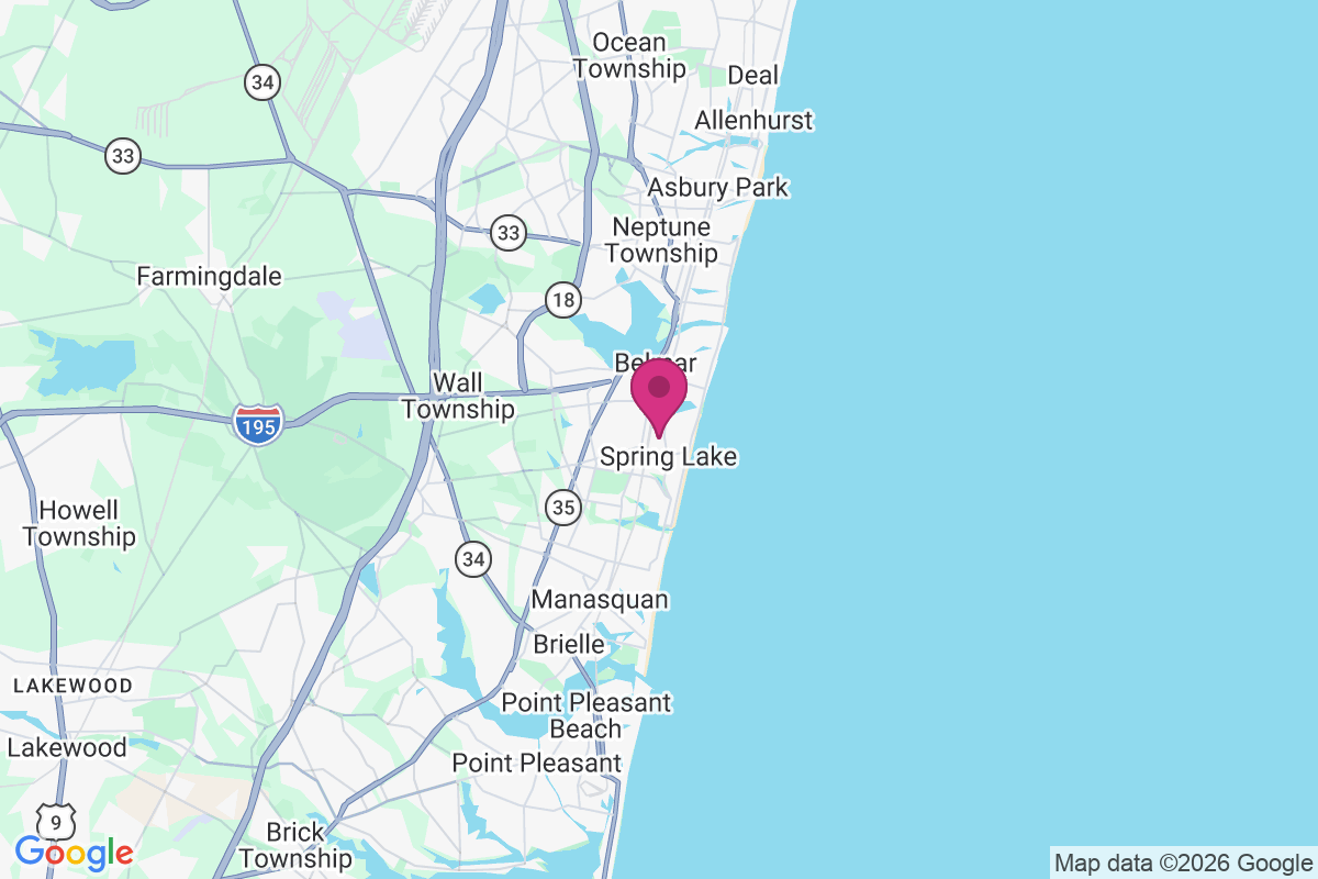 West Belmar map
