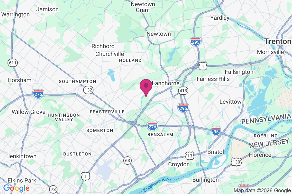 Neshaminy Woods map