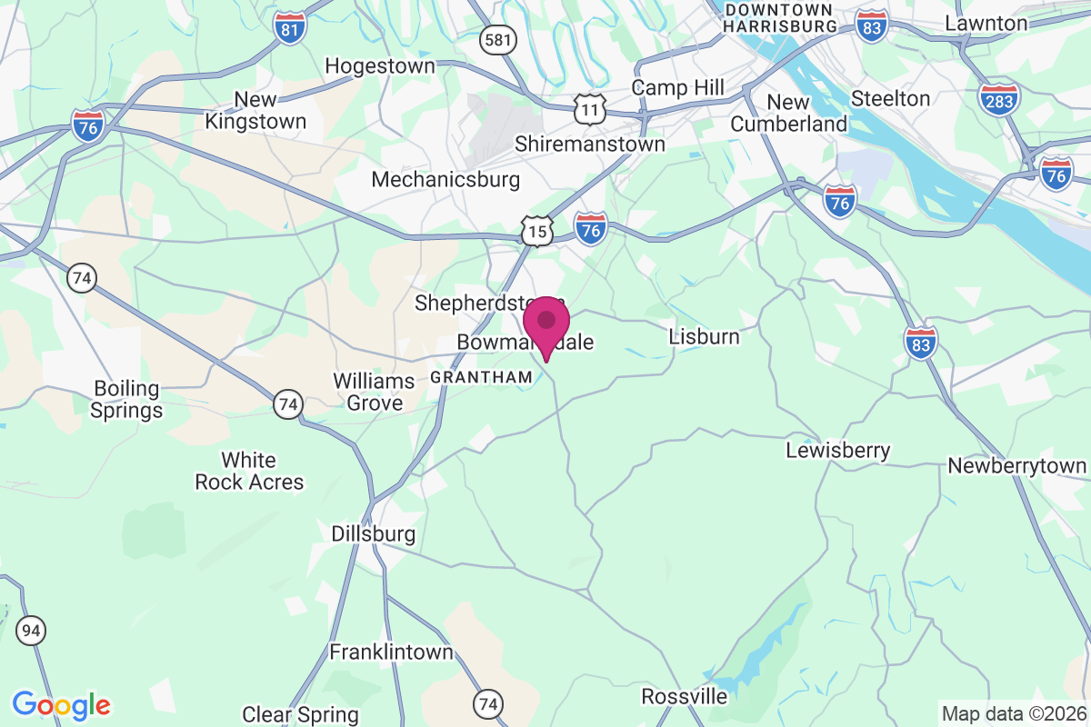Bowmansdale map