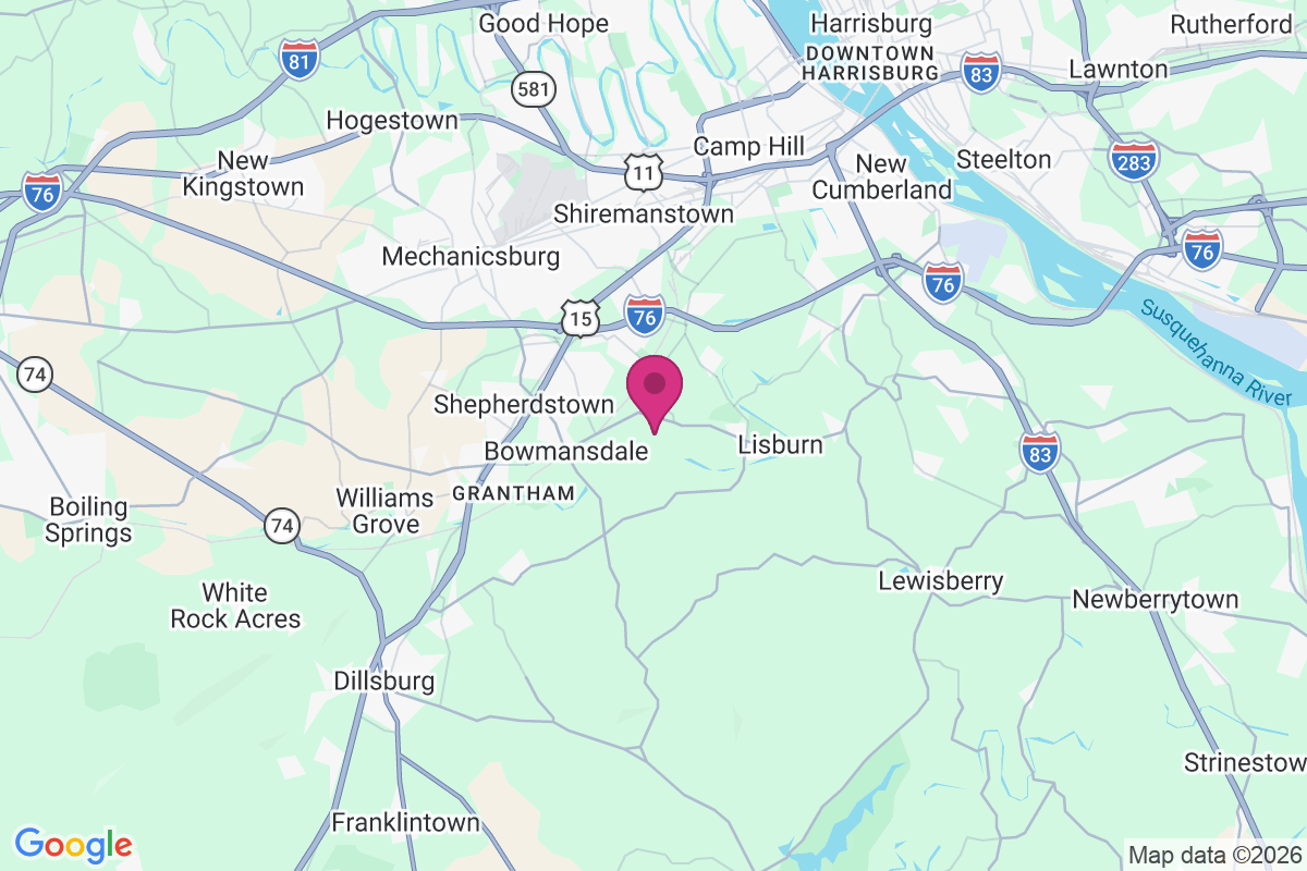 Limekiln Acres map
