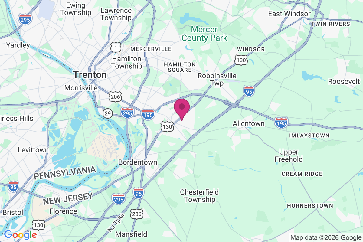 Yardville map