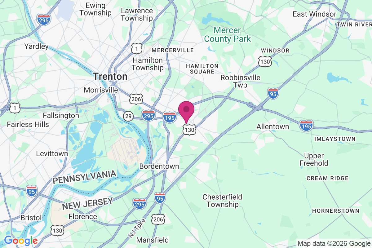 Yardville Heights map