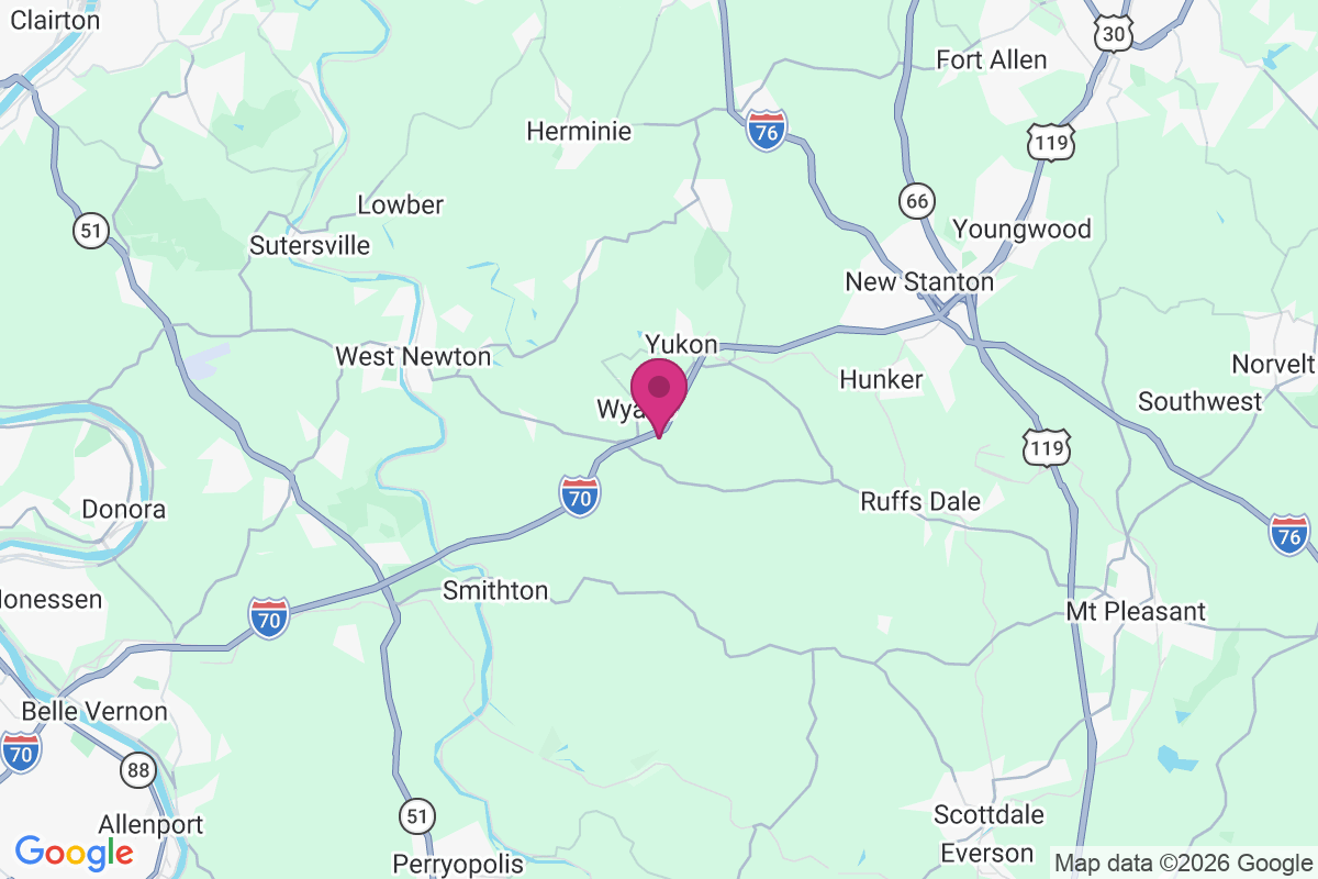 Wyano map