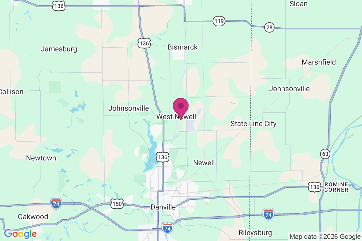 West Newell map