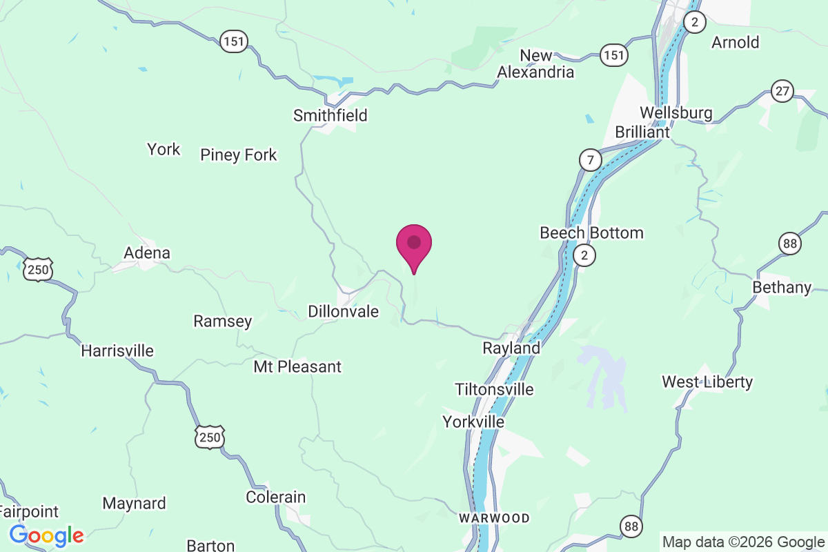 Jug Run map