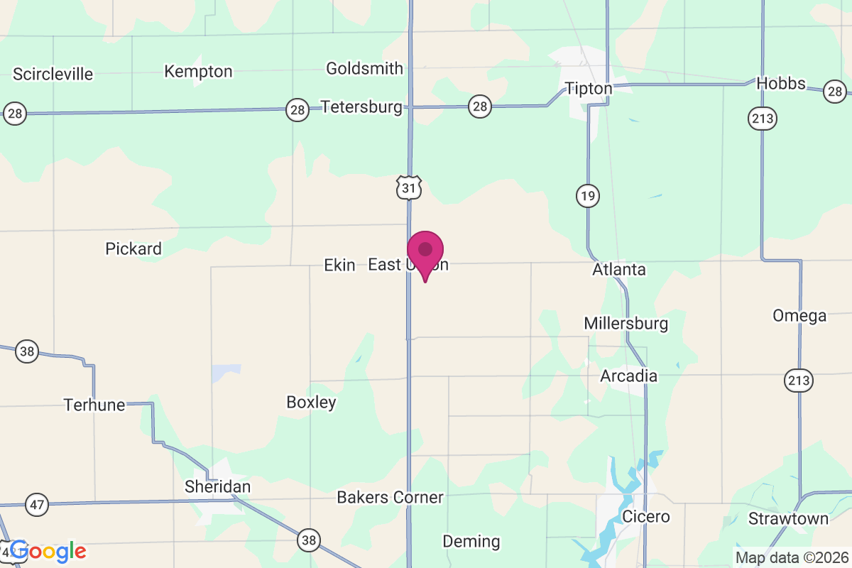 East Union map