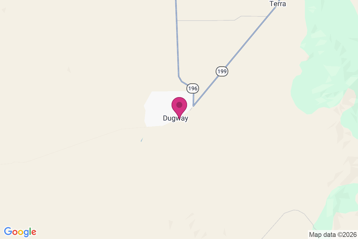 Dugway map