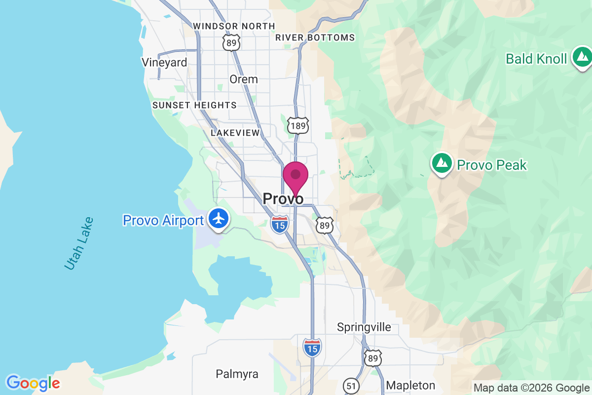 Provo map