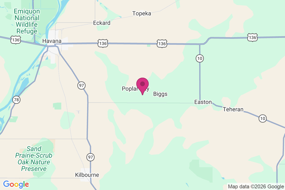Poplar City map