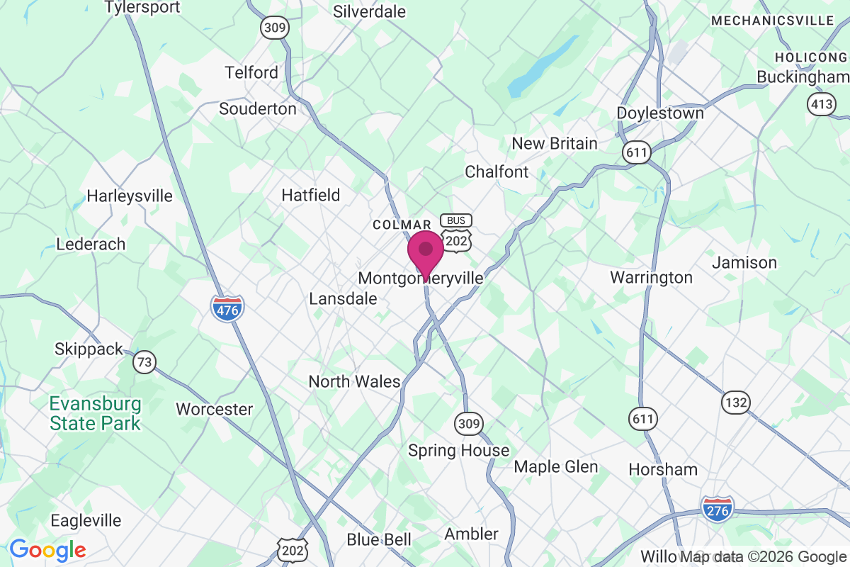 Montgomeryville map