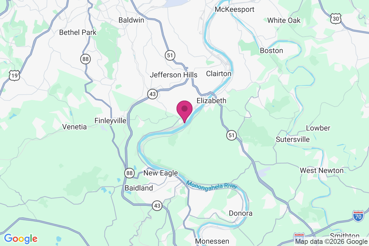 Floreffe map