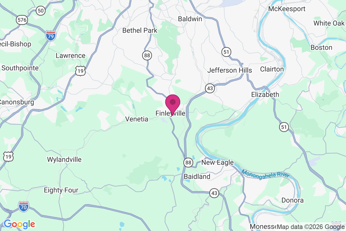 Finleyville map