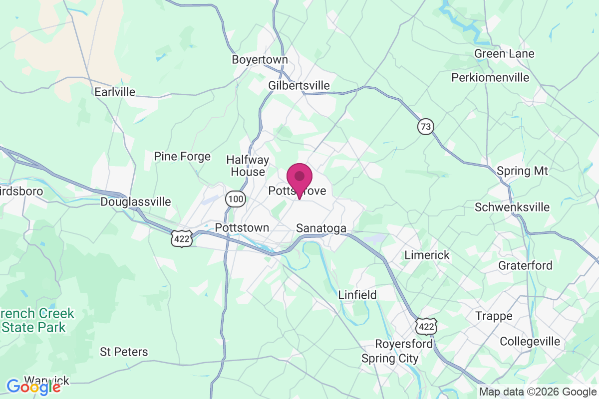 Pottsgrove map