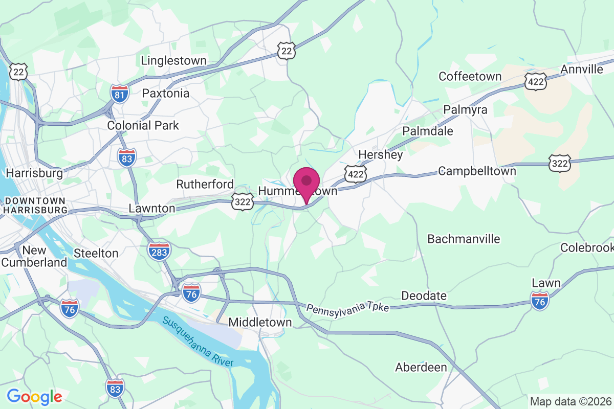 Hummelstown map