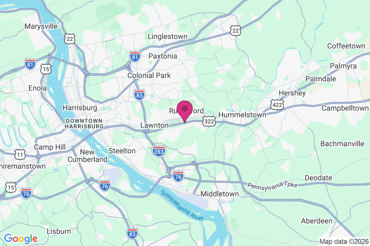 Rutherford Heights map