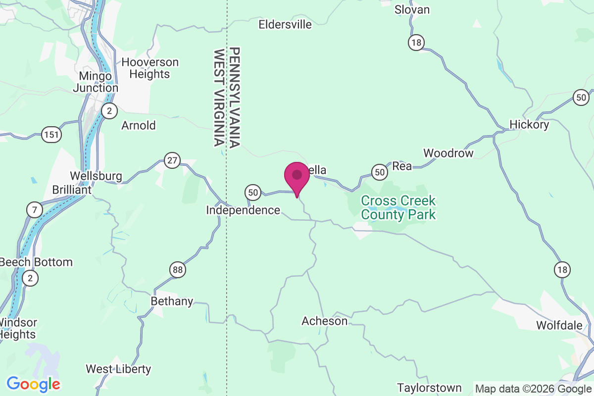 P and W Patch map