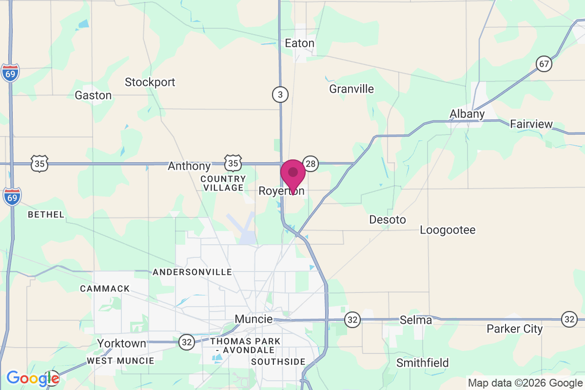 Royerton map
