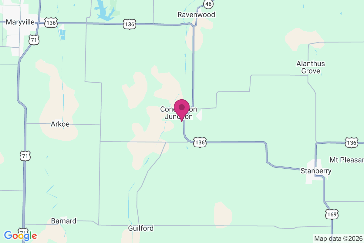 Conception Junction map