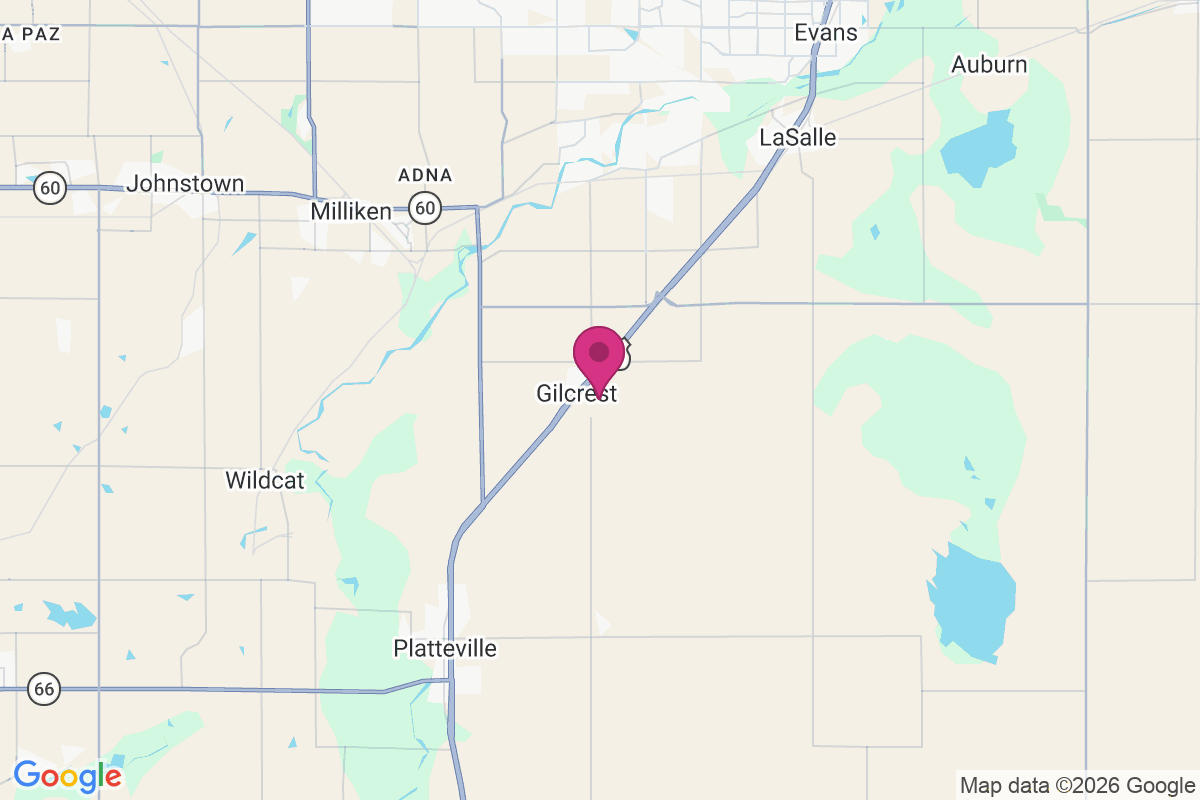 Gilcrest map