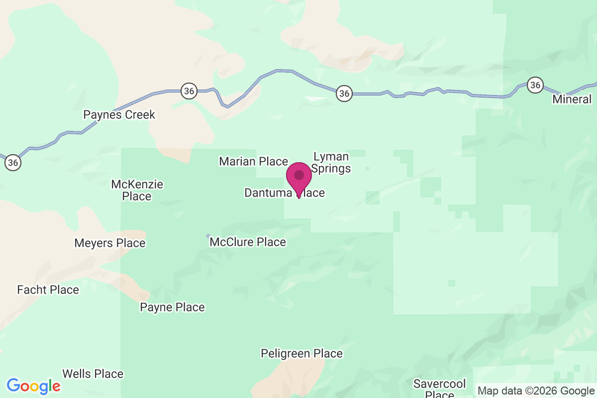 Dantuma Place map
