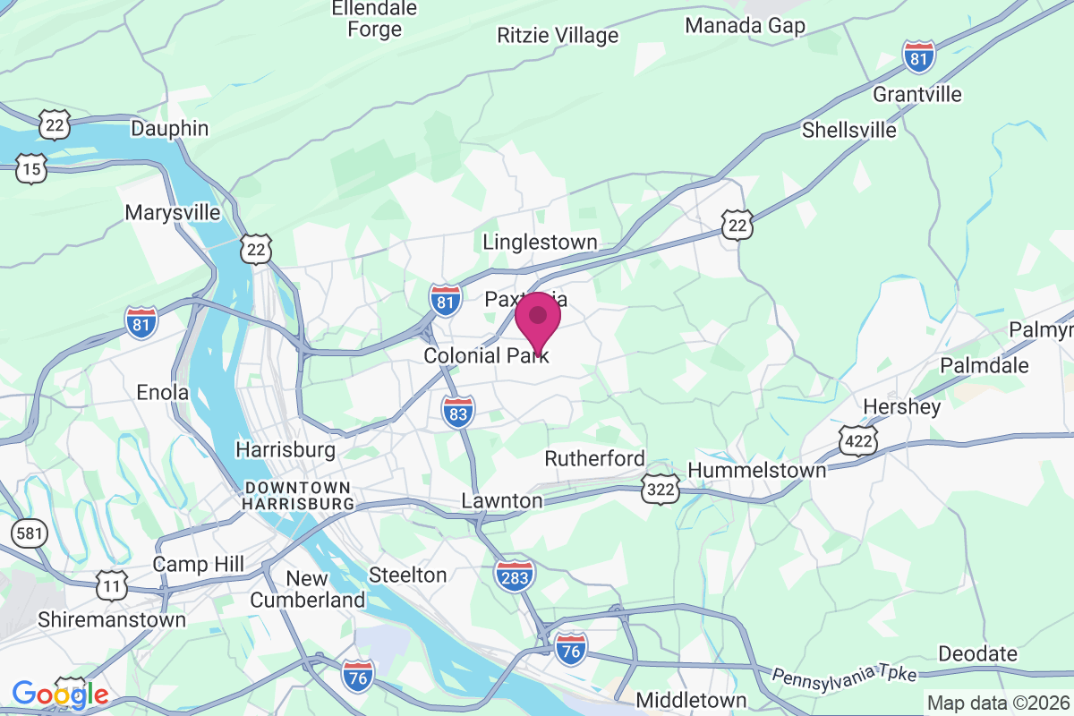 Devonshire Hills map