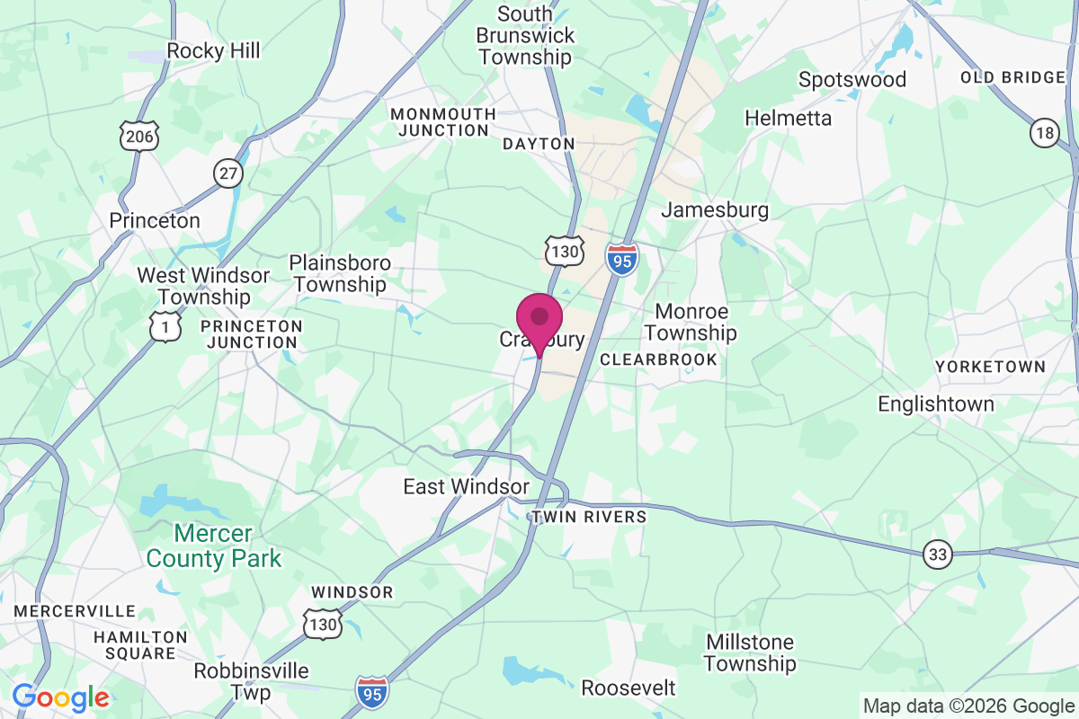 Cranbury map