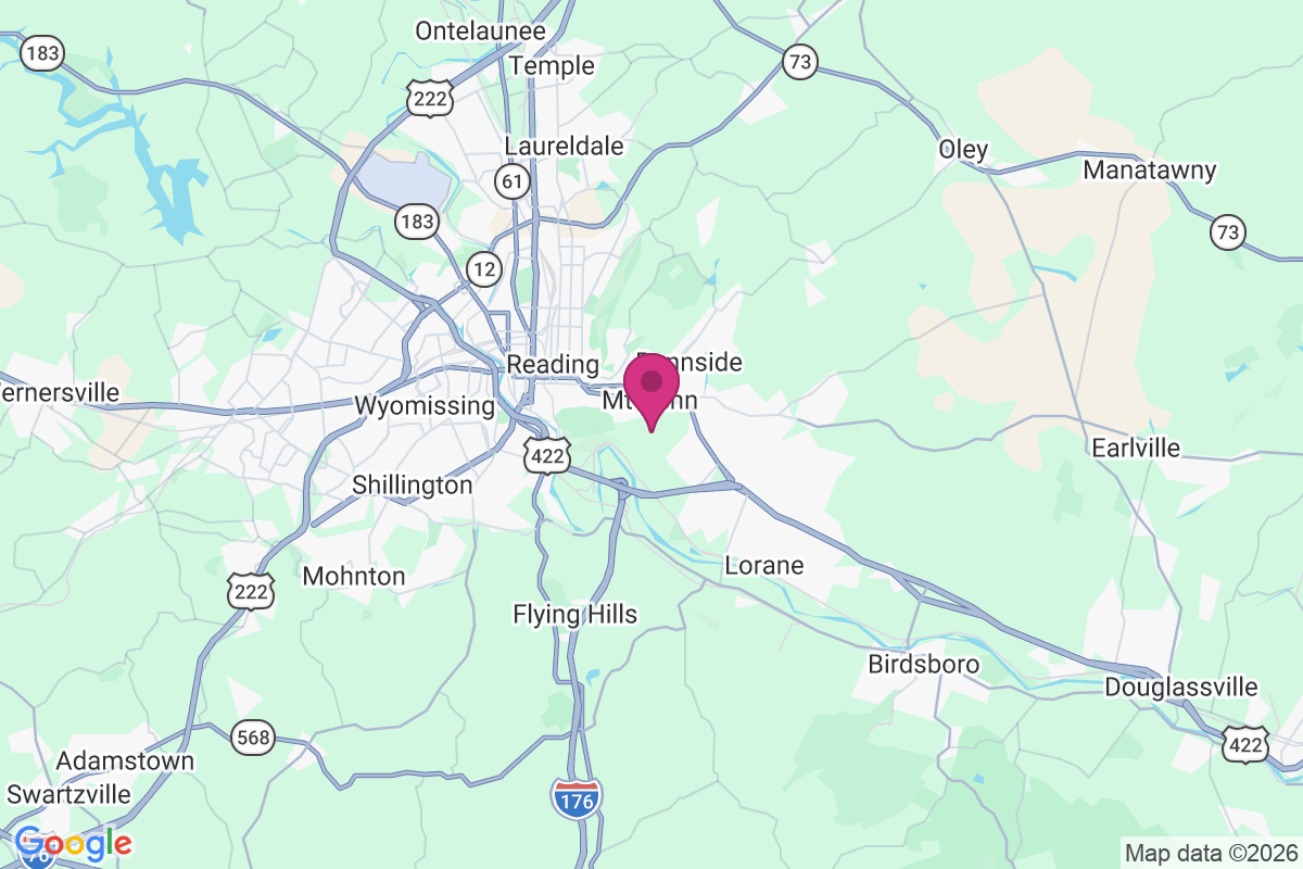 Mount Penn map