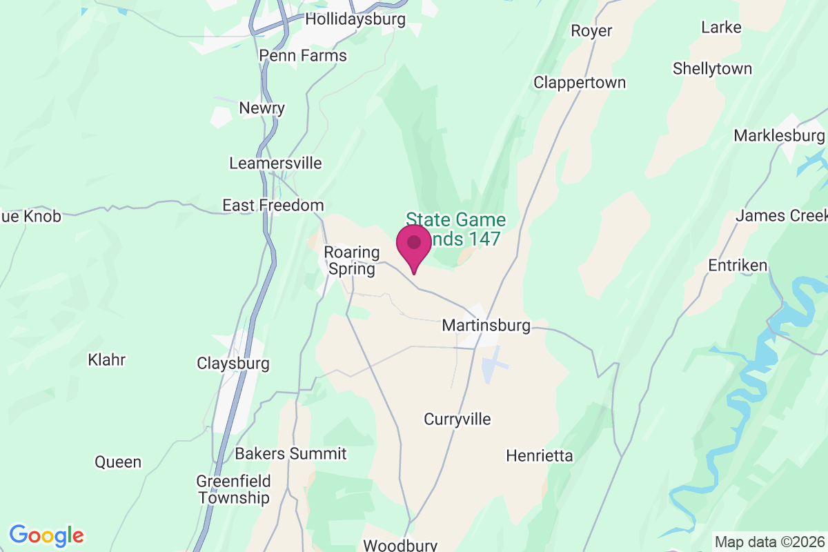 East Sharpsburg map