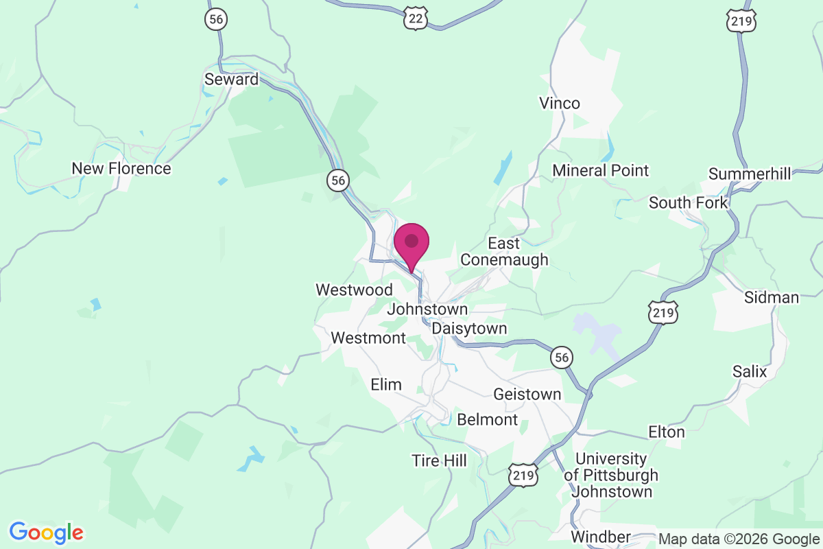 Cambria City map