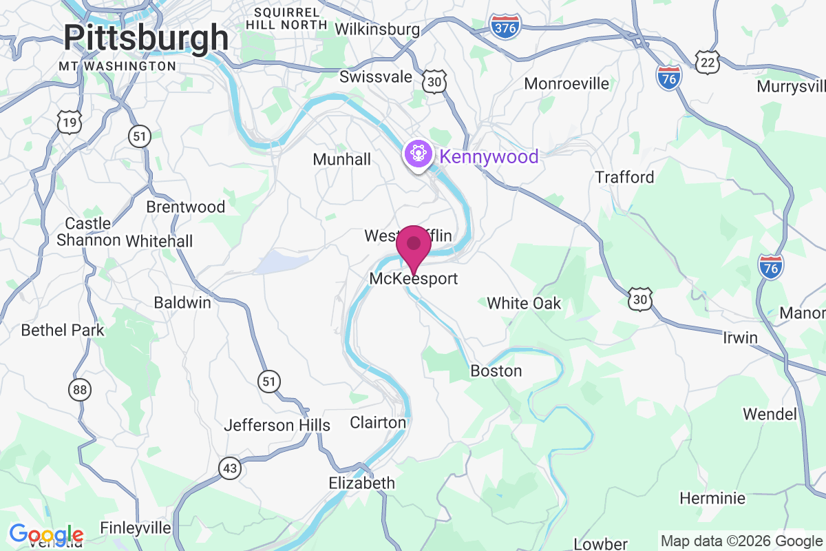 McKeesport map