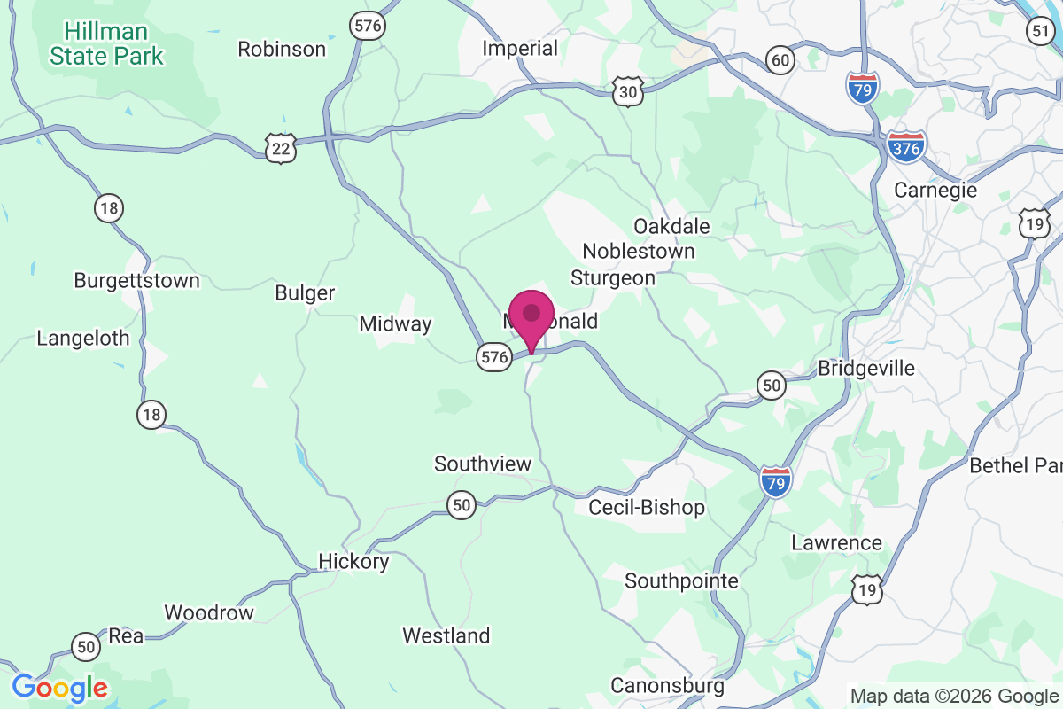 Gladden Heights map