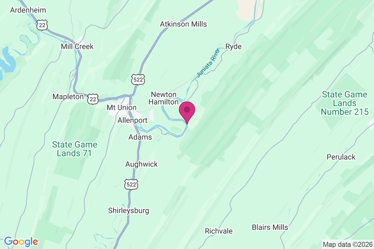 Beacon Lodge map