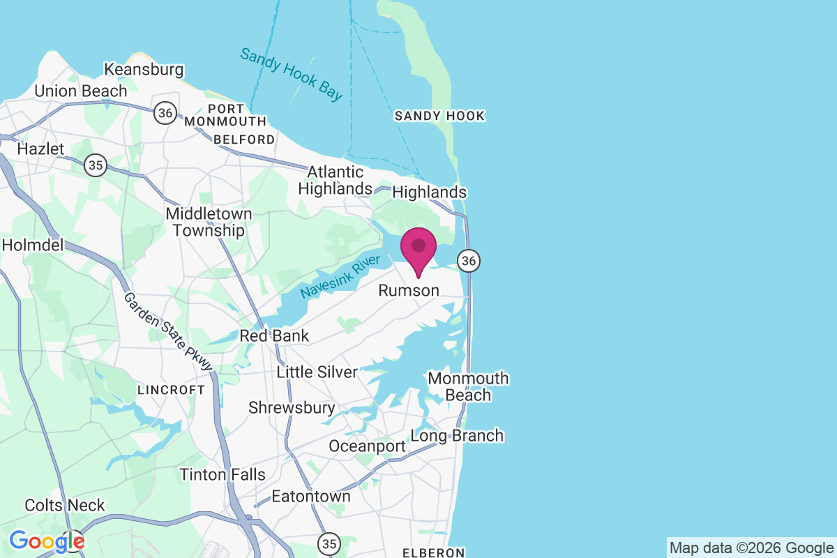 Rumson map