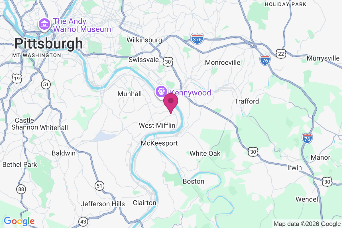 Duquesne map