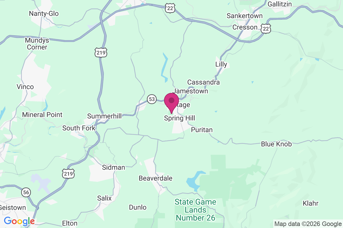 Moudy Hill map