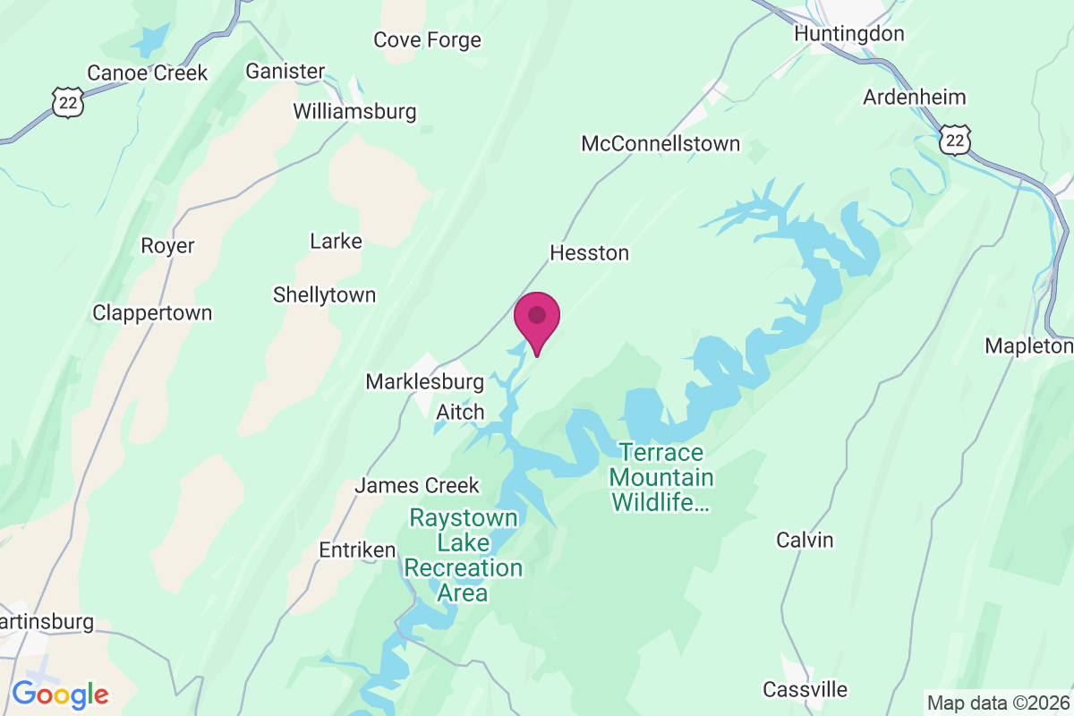 Brumbaugh Crossing map