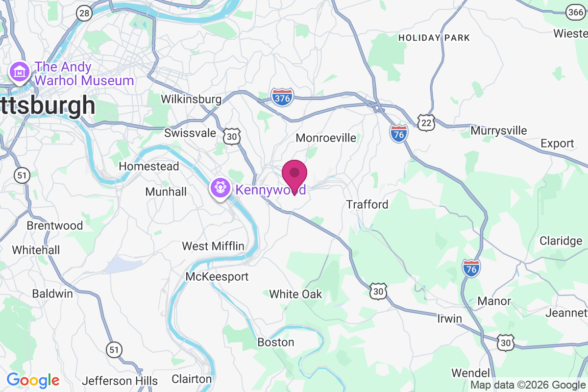 Wilmerding map