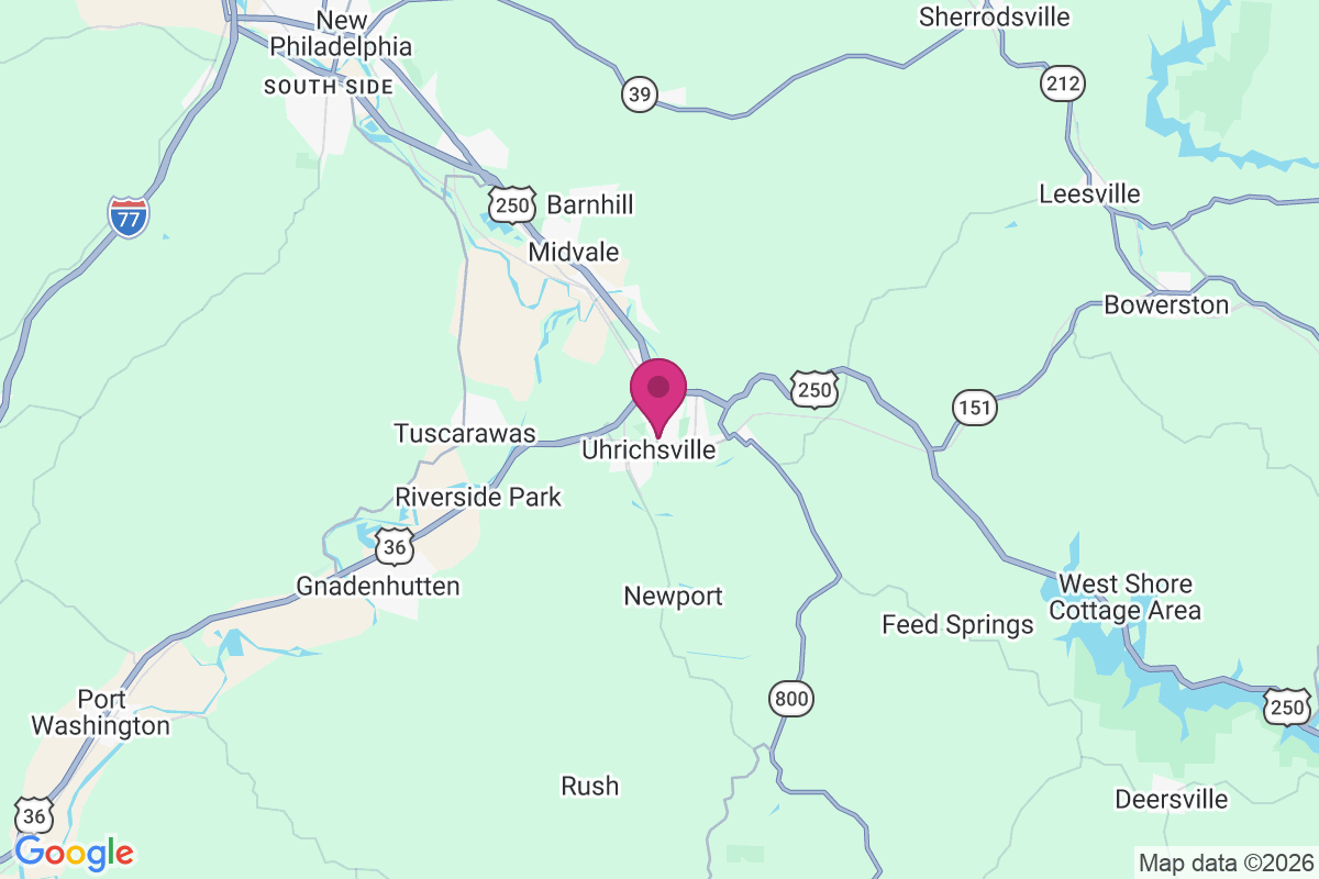 Uhrichsville map