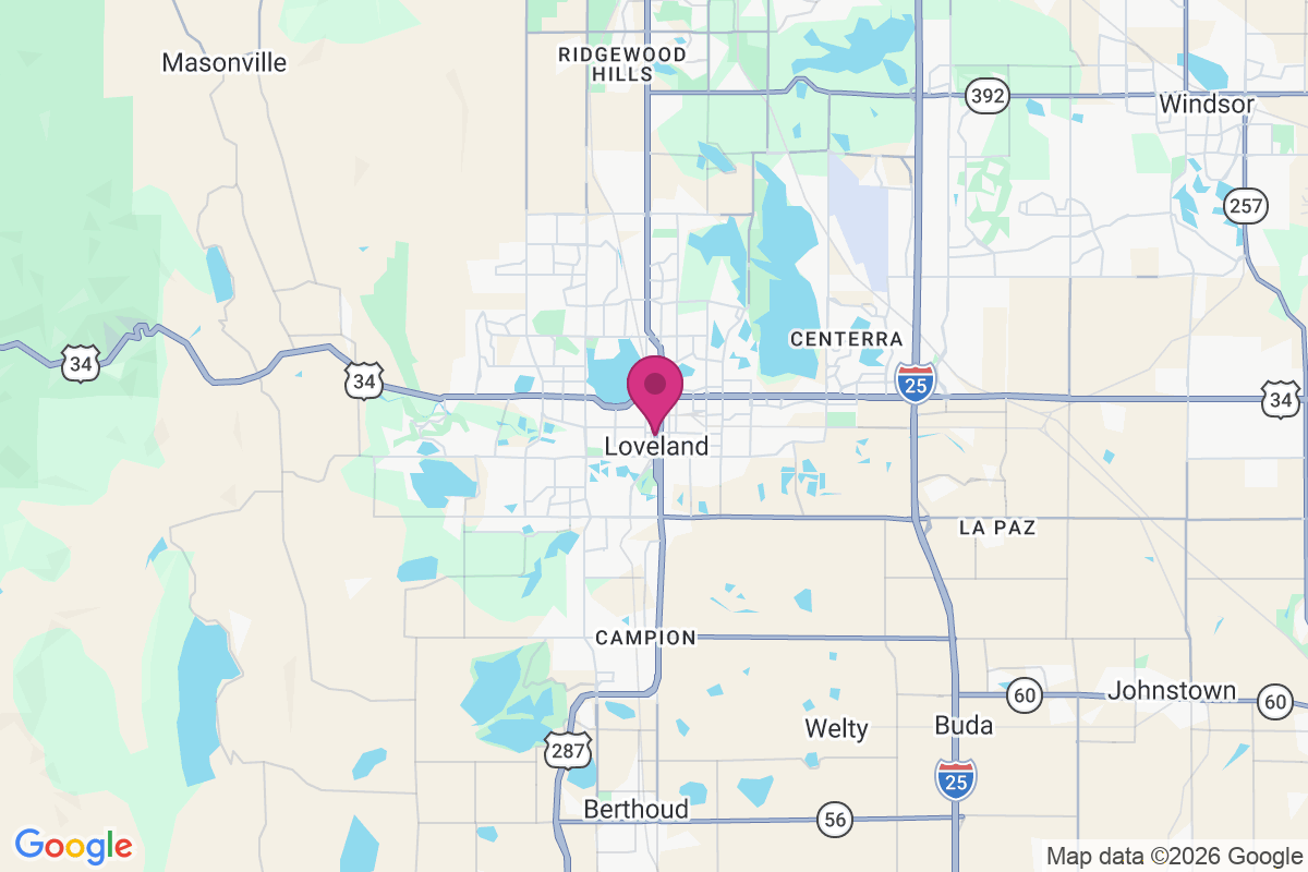 Loveland map