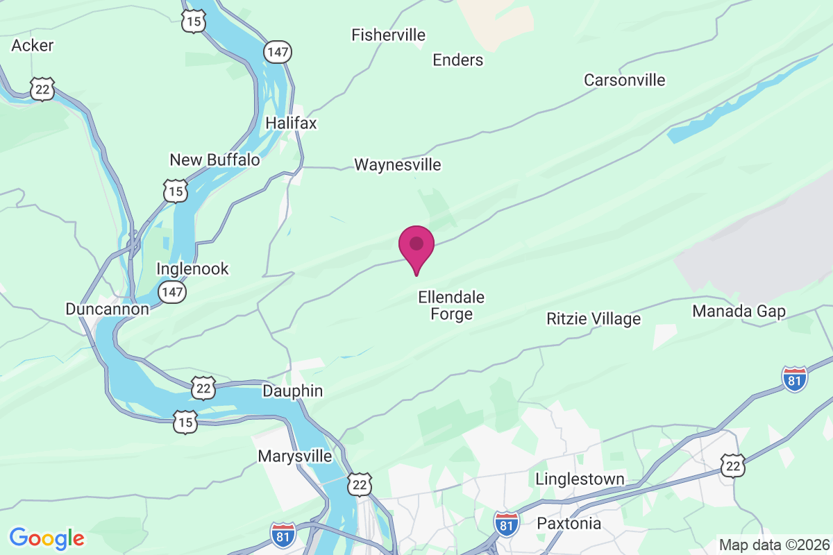 Victoria Furnace map