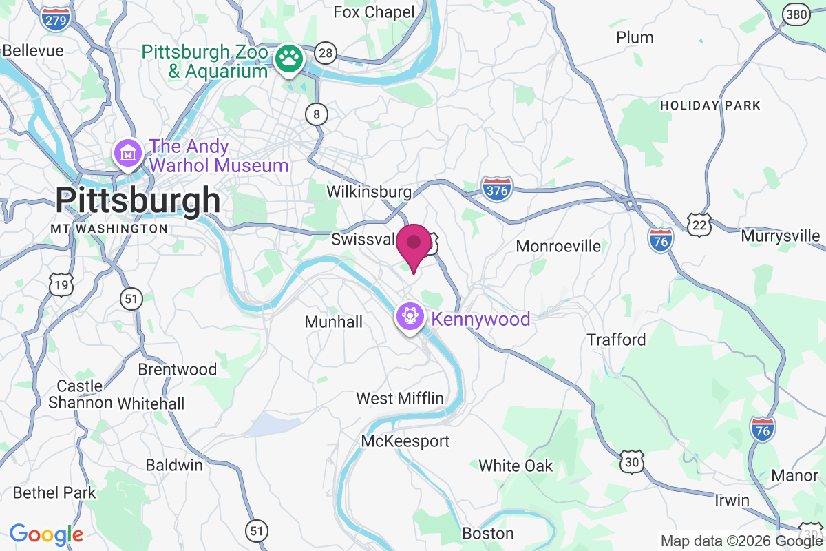 Braddock Hills map