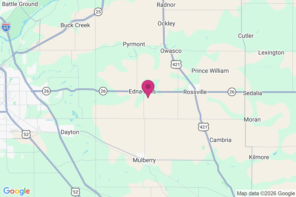 Edna Mills map