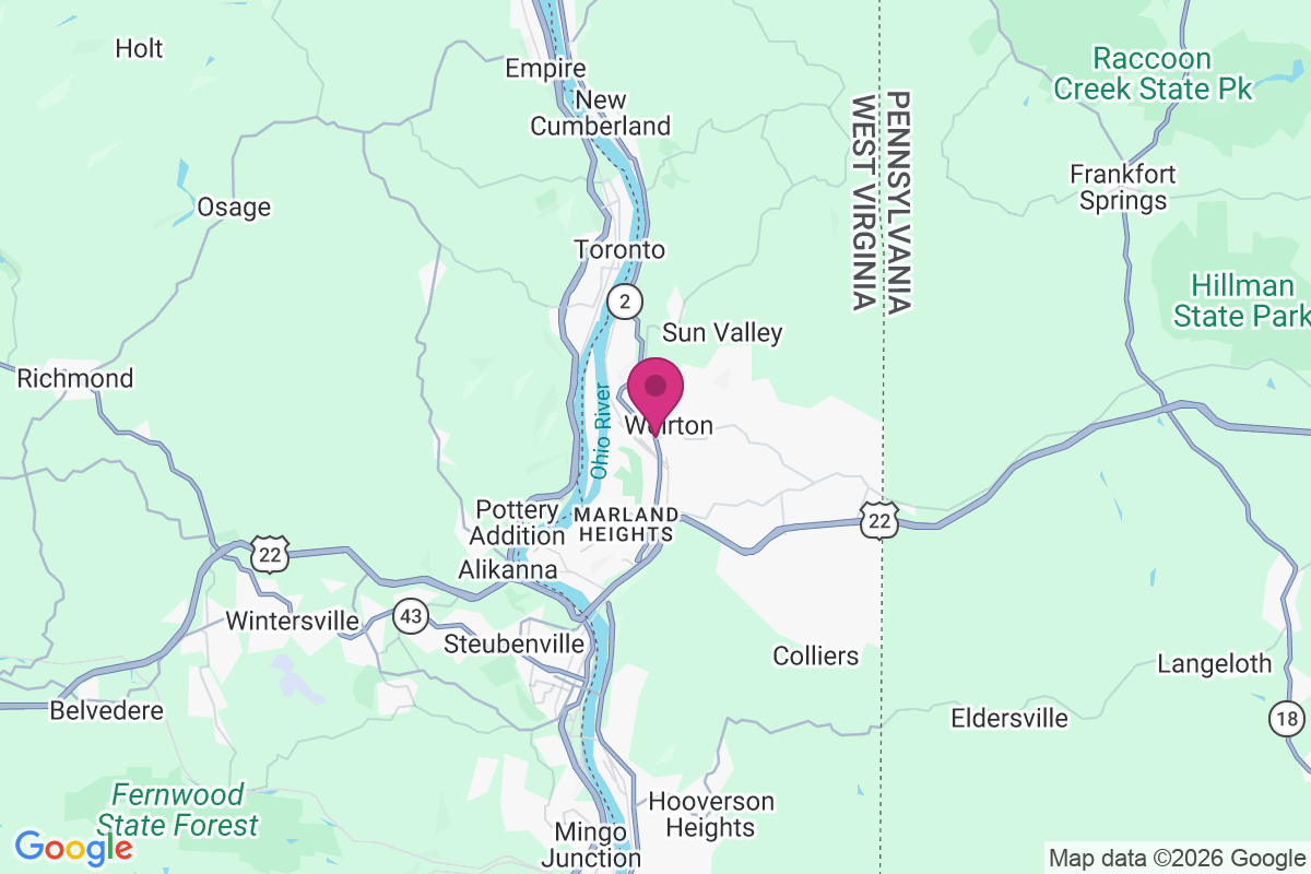 Weirton map