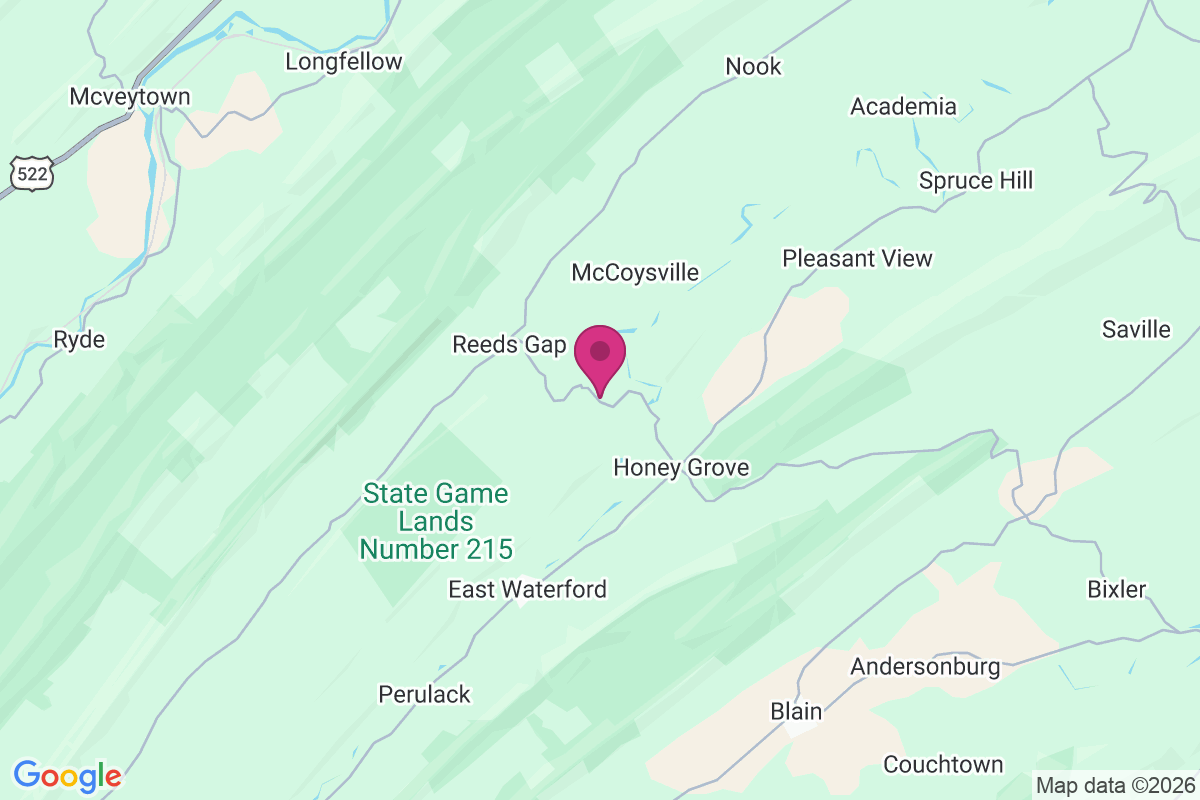 McCullochs Mills map