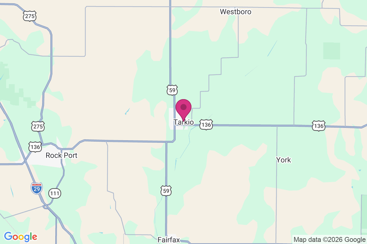 Tarkio map