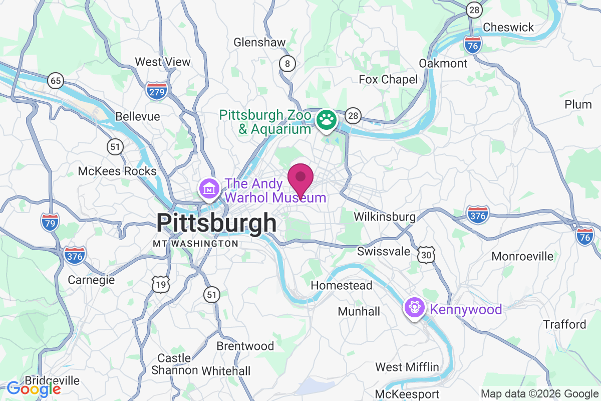 Shadyside map